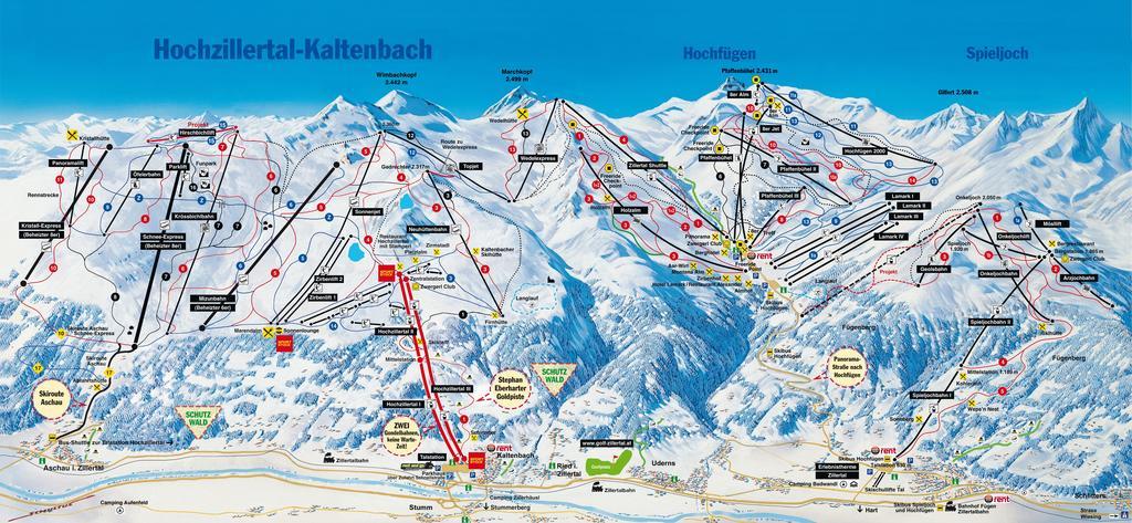 Appartements-Kaltenbach Bagian luar foto